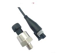 Transductor de presión con rosca NPT1/8 y salida de 0,5 - 4,5 V para suministro de agua, maquinaria de construcción e industria, carcasa de acero inoxidable IP65, alta precisión ± 1% FS(150 PSI)