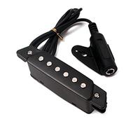 Transductor eléctrico de 6 cuerdas Soundhole para guitarra, preamplificador magnético para volumen de tono de guitarra