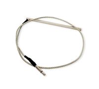 Transductor piezoeléctrico para guitarra con cable de repuesto para guitarra, debajo de los sillines, pastilla piezoeléctrica
