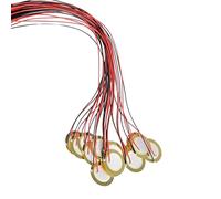 Transductor piezoeléctrico | Sensor de sonido de disparador de 35 mm 15 piezas | Disparador de sensor de sonda de zumbador para pastilla de guitarra de instrumento acústico Pastilla de guitarra acústi