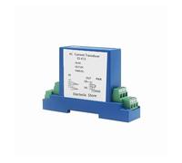 transductores, Transmisor/distribuidor de monitorización señal corriente Hall AC 5A, salida sensor 4-20 mA, 0-20, 0-10, alimentación DC12V(Ac05a Input,420mA)