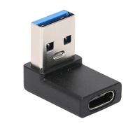 Transferencia de datos Aplicaciones de ajuste preciso Compatibilidad con Power Bank Tipo angular Diseño en ángulo recto Adaptador USB A macho a USB