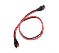 Transferencia de energía fiable con este cable de extensión de 30 A para estilo Anderson diseñado para un rendimiento óptimo en diversos entornos (60 cm)