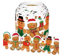 Transferencias decorativas para fronteras de celebración, para puertas de particiones, plan creativo de Navidad, transferencias de papel de Navidad personalizables