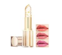 Transferproof Color Changing Lipstick - Changing Lipstick Gold Foil For Women Long-Lasting 24 Hours, Gold Foil Moisturizing Glossy Shine Lip Gloss, Warm Change Moisturizing Transparente Lip Balm (1)