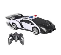 Transform Car, Electric RC Robot Vehicle with Lights 6.3x5.31x7.48 Inches, Remote-Controlled Conversion Toy for Kids Role-Playing, Interactive Learning Activities at Home, School, Garden, or Outdoor