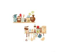Transforma fácilmente tu área de cocina con diseños autodecorativos de pared hoy