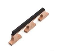 Transforma tu actualización de sonido a este fiable puente de banjo de ébano para un mejor rendimiento (5 cuerdas)