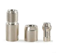 Transforma tu amoladora angular de 100 tipos con adaptador modificado M10, perfecta para tareas de molienda y pulido (6 mm)