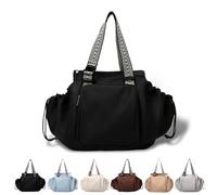 Transformable Cradle Bag Travel Storage Bag, New Multi-Function Travel Organizer, Large Capacity Versatile Duffel & Backpack (Black)