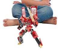 Transformables,Figura de hielo | Robot de transformación,para niños niñas coleccionistas juego interior juego exterior regalo cumpleaños Navidad