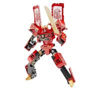 Transformación De Ice Cream Action Figure - Learning Building Blocks Robot Figuras De Colección Modelo De Juego, Plug-in Building Blocks Toy, Fantasy Adventure Role Play Decoración | Idea Rey