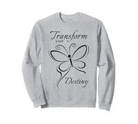 Transformación inspiradora del cambio positivo determinada Sudadera