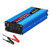 Transformador 12v A 220, Inversor de Corriente Onda sinusoidal Pura 12 V/24 V a 110 CA, 16000 W, 4000, 60 Hz, Accesorios for Coche, energía Solar(24V 110V 2200W 60HZ)
