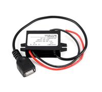 Transformador 12V a 5V, Convertidor de Voltaje para Automóvil, DC-DC 8-23 V Convertidor Regulador, 12V / 24V a USB 5V 3A Adaptador de Fuente de Alimentación, Voltaje del Convertidor DC-DC Reductor