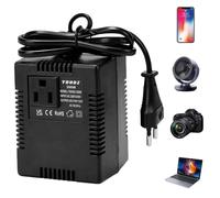 Transformador 220v a 110v 300w, Convertidor De Voltaje 220 a 110v Para Viajes, Adaptador De Corriente Reductor Para Telefonos, Portatiles Y Pequenos Electrodomesticos, Enchufe UE