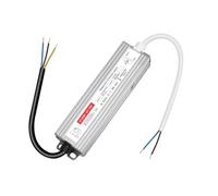 Transformador 220v a 24v, Transformador LED 24v 24w, IP67 Impermeable, Fuente Alimentacion 24V 1A Constante, Sin ruido/sin parpadeo de LED para bombillas y tiras LED MR16 GU5.3 MR11 G4, no regulable