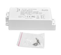 Transformador Alimentación LED 18W, Fuente de Poder AC100-240V a DC12V 1.5A, Compacto y Resistente - Alta Eficiencia, Protección Contra Sobretensión, Uso Interior y Exterior