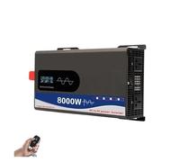Transformador Convertidor Alta Potencia 12 V 220 V 8000 W 12 V 24 V 48 V 60 V 72 V 96 V Inversor Solar para Coche Fuera Red Inversor Onda Sinusoidal Pura Montaje En Pared(12V,240V(60Hz),B 8000W)