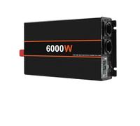 Transformador Convertidor Banco Energía Portátil E Inversor Solar Onda Sinusoidal Pura CC 12 V 24 V A CA 220 V 8000 W 6000 W 5000 W 4000 W 3000 W(12V,6000W)