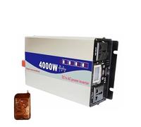 Transformador Convertidor Potencia 12 V 110 V 220 V 4000 W 12 V 24 V 48 V 60 V 72 V Inversor Solar para Coche con Control Remoto Inversor Onda Sinusoidal Pura(24V,240V(50Hz),Europe)