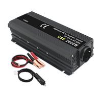 Transformador Convertidor Potencia 500W 1500W 2000W 2600W 3000W Enchufe Europeo Inversor Automático Transformador 12 V A 220 V Inversor Solar Coche(12V 220V 2600W)