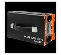 Transformador Convertidor Solar 5000 W 6000 W 7000 W 12 V/24 V/48 V/60 V/72 V CC A CA 220 V/240 V para Coche RV Vehículo Inversor Onda Sinusoidal Pura Enchufe Europeo(12V,220-230V 50HZ,3000W)