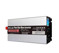 Transformador Convertidores Onda Sinusoidal Pura CC 12 V 24 V 48 V 60 V A CA 220 V 230 V con Enchufe Europeo 8000 W 6000 W 5000 W(72V,220V-240(60HZ),8000W 4000W)