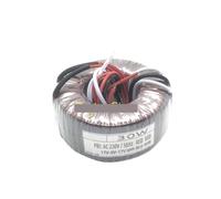 Transformador de anillo de potencia for amplificador de potencia (1 unidad, 30 W, 30 VA, entrada: 110/115/120/220/230/240/380 V, salida: 9/12/15/17/20/24/28/30/36 V)(Input 240V,Output Double 9V)