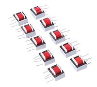 Transformador de audio, 10 piezas / paquete 600: 600 Ohmios 1: 1 EI14 Transformador de aislamiento Transformadores de audio