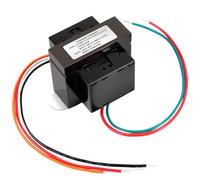 Transformador de control de 24 V 75 VA, multigrifo de 120/208/240 V a 24 V CA, transformador de potencia industrial con soporte de pie para horno HVAC, relés y válvulas de gas