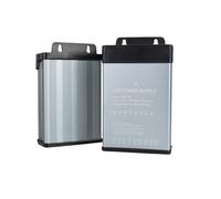 Transformador de Corriente 240V a 24V-400W. Transformador Exterior Impermeable IP43. Fuente Alimentación de Bajo Voltaje para Tira LED. LED Driver Conmutada.