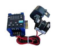 Transformador de corriente apertura y cierre, interruptor Inducción detección 220V, configuración retardo relé alarma límite superior e inferior CA