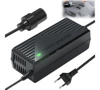 Transformador de corriente de 230 V a 12 V, adaptador de red para coche, 12 V, 15 A, 180 W, adaptador para encendedor de cigarrillos, adaptador de corriente AC-DC para aspiradora, ventilador,