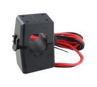 Transformador de corriente de núcleo dividido KCT24, 50 A a 400 A para sensor CT con apertura de 24 mm, carcasa ignífuga de PC para un monitoreo preciso de la energía y para una fácil instalación (250
