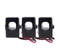 Transformador de corriente núcleo dividido KCT24, sensor, 3 unidades, 100 A, 200 A, 300 A y 400 A(150 (5A) 3PCS)