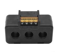Transformador de corriente trifásico 0.5 Nivel 18mm Agujero Bobina de cobre puro Montaje en riel DIN Sensor de CA para monitoreo de energía 30A-200A (200)