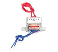 Transformador de Energía Eléctrica, Entrada de CA de a Transformador de Potencia de 12 V o 24 V CA, Seguro y Confiable con Cable de Cobre Completo, para Uso Doméstico (24V)