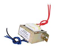 Transformador de potencia con soporte de acero de, transformador de potencia de 18V 50W CA 220V a doble CA 18V para preamplificador de placa de amplificador de 2.1 canales(94)