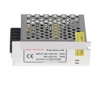 Transformador de potencia conmutado LED de CA 110-240 V a CC, adaptador de 12 V, 2 A, 24 W, controlador de fuente de alimentación conmutada for tiras de luces LED.