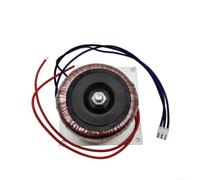 Transformador de potencia máxima de 100 W para dispositivos de audio con salida de voltaje dual y baja fuga magnética para una reproducción de sonido clara (12 V)