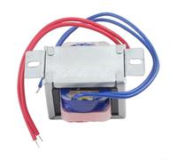 Transformador de red EI48 x 26, 220 V a 12 V CA, 12 VA, acero al silicio, alambre de cobre, transformador de red para aplicaciones de baja tensión, construcción compacta, refrigeración natural