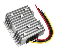 Transformador de tensión de 24 V a 12 V, rectificador de 10 A para estabilizador, protección IP68 para vehículos comerciales, barcos, sistemas solares para construcción robusta (10 A, 5 L)