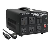 Transformador de voltaje de 5000VA, convertidor de potencia Buck Boost de 220V a 110V, salida doble de 220V y transformador multifuncional de salida de 110V