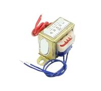 Transformador EI41-5W de 380 V a 6 V CA, potencia de pie CA DB-5VA, voltaje único (salida 2 líneas)