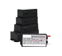 Transformador electrónico de 220V, 60W, 80W, 105W, 120W, 160W, 180W, 200W, 250W for lámpara halógena CA 12V, Cristal, Cuentas luz G4(180W)