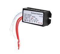 Transformador Electrónico Fuente de Alimentación de 12V, Transformatore 220 Convertidor de Voltaje Electrónico Adaptador de Transformador de Fuente de Alimentación de 220V a 12V (60W)