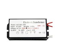 transformador electrónico Transformador electrónico de CA de 220 V a 12 V, 60 W, 80 W, 105 W, 120 W, 160 W, 180 W, 200 W, 250 W, for lámparas halógenas y lámparas de cristal, cuentas de luz G4(105W)