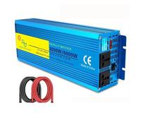 Transformador Inversor 4KW 5KW 6KW 12V 24V CC A CA 220V 230V Pantalla LED Convertidor Solar Automático Transformador para Coche Inversor Onda Sinusoidal Pura(24V220V 6000W)