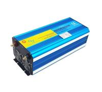Transformador Inversor Coche 5000 W/6000 W/8000 W con Enchufe Europeo Control Remoto Onda Sinusoidal Pura CC 12 V/24 V A CA 220 V/230 V 50 Hz Pantalla Voltaje(6000W 24V)